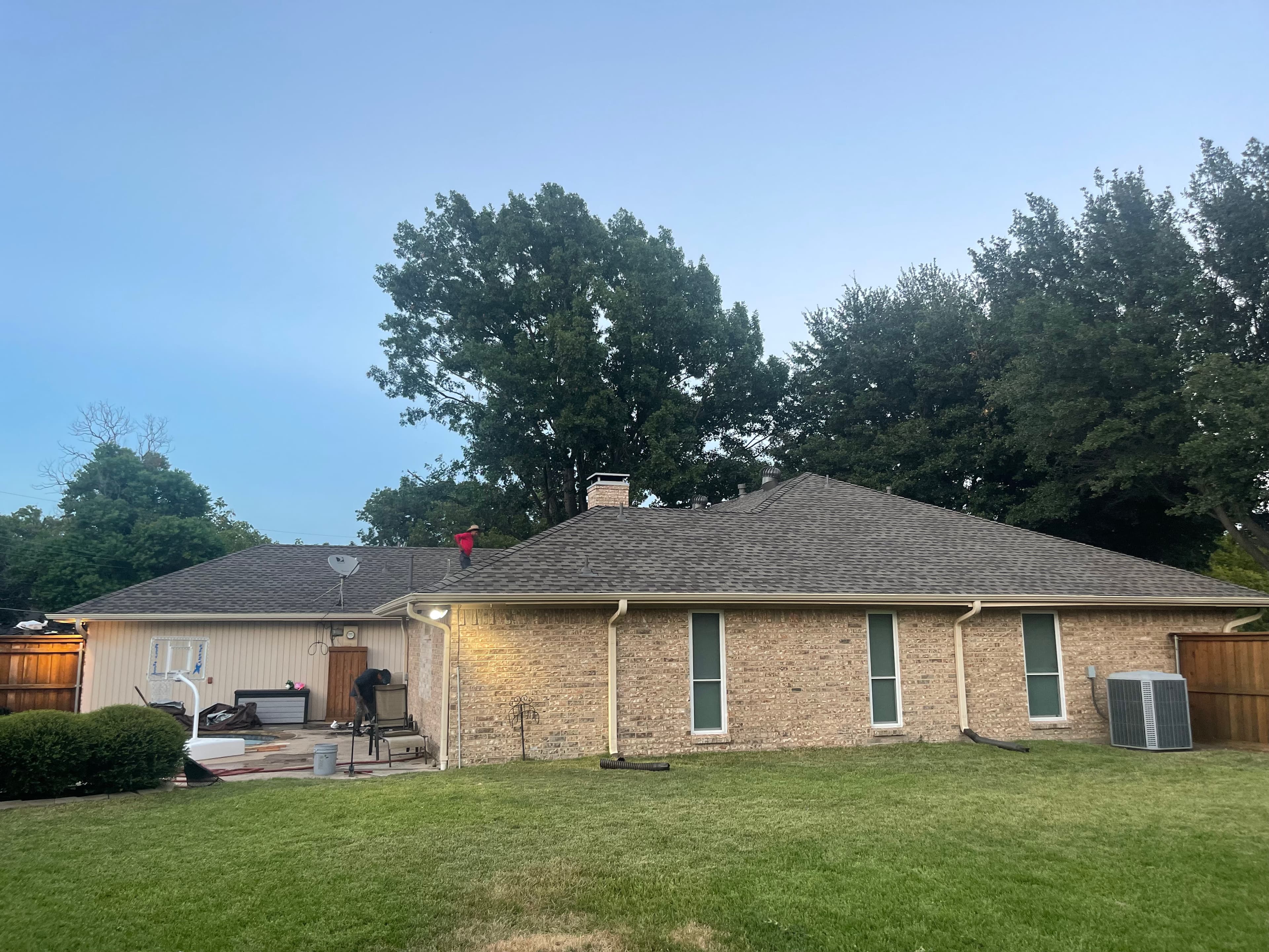 New Image DFW roofing project in Plano, TX